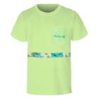 Boys 4-7 Hurley Striped Pocket Graphic Tee, Size: 5, Brt Green