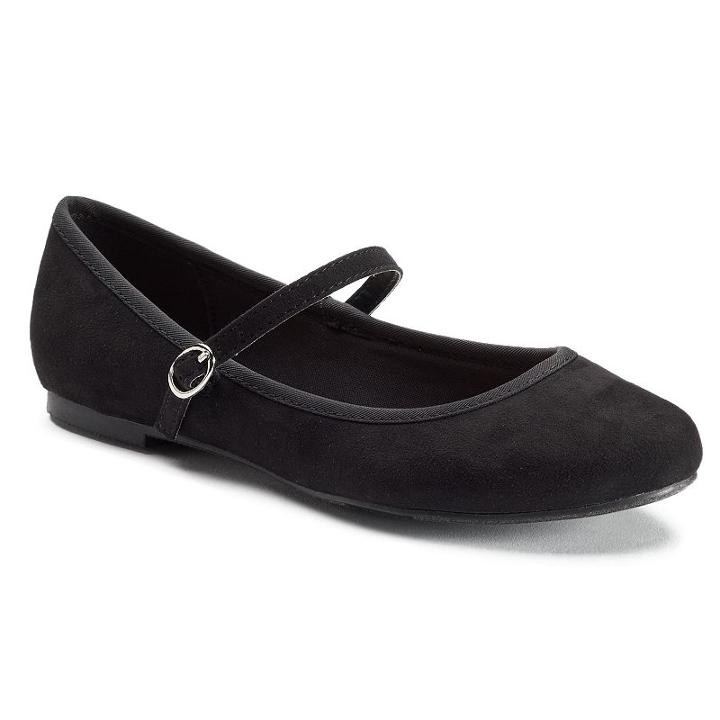 Lc Lauren Conrad Bright Women's Flats, Size: 7.5, Black