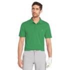 Men's Izod Classic-fit Grid Performance Golf Polo, Size: Medium, Dark Green