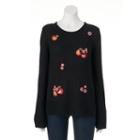 Disney's Snow White A Collection By Lc Lauren Conrad Apple Boatneck Sweater, Women's, Size: Medium, Black