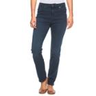 Petite Gloria Vanderbilt Bridget Slim Straight-leg Jeans, Women's, Size: 12p-short, Med Blue