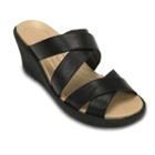 Crocs A-leigh Women's Crisscross Wedge Sandals, Size: 11, Grey Other