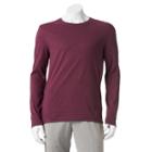Men's Sonoma Goods For Life&trade; Weekend Modern-fit Crewneck Tee, Size: Small, Red