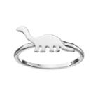 Lc Lauren Conrad Dinosaur Silhouette Ring, Women's, Size: 7, Silver