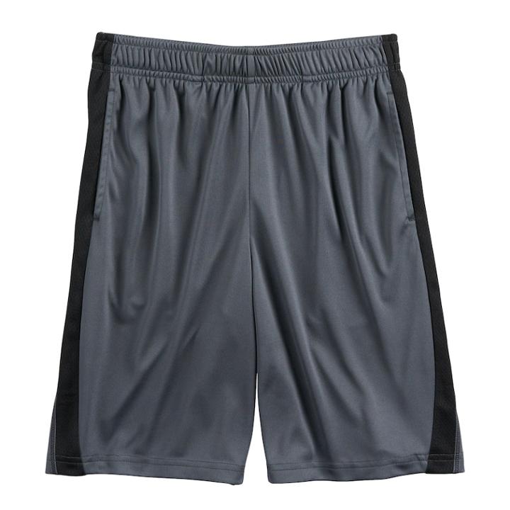 Boys 8-20 Tek Gear&reg; Drytek Shorts, Size: L(14/16), Dark Grey