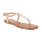 Women's Apt. 9&reg; Kiki Strap Sandals, Size: Medium, Lt Beige