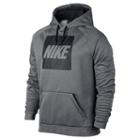 Men's Nike Therma-fit Training Hoodie, Size: Large, Grey Other