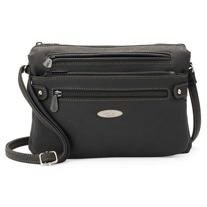 Multisac Hunter Mini Sleek Crossbody Bag, Women's, Black