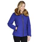 Women's Excelled Puffer Jacket, Size: Large, Purple