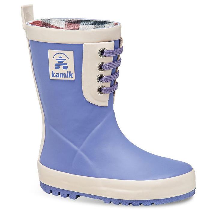 Kamik Raingame Girls' Rain Boots, Girl's, Size: 1, Purple