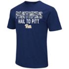 Men's Campus Heritage Pitt Panthers Camo Wordmark Tee, Size: Small, Dark Blue