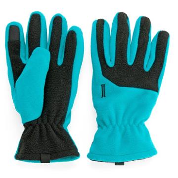 Women's Igloos Microfleece Tech Gloves, Light Blue