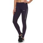 Women's Nike Power Flash Essential Running Tights, Size: Xl, Brt Purple