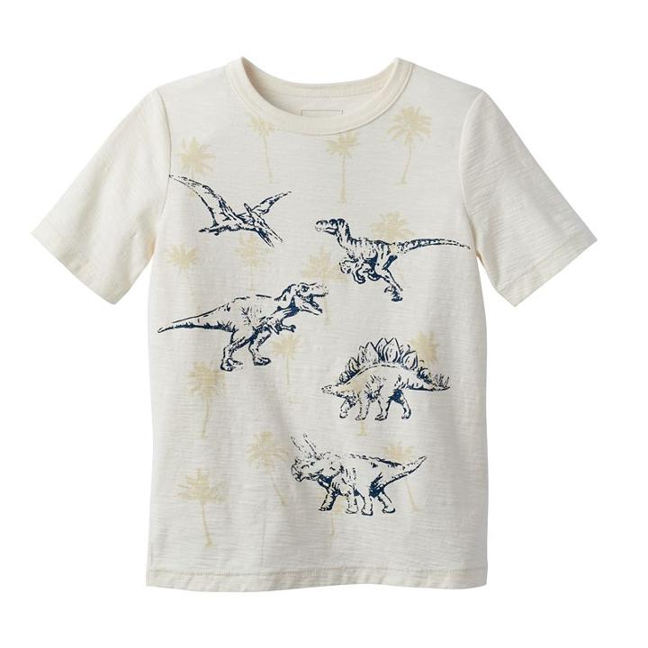 Boys 4-7 Sonoma Goods For Life&trade; Graphic Tee, Boy's, Size: 4, White Oth