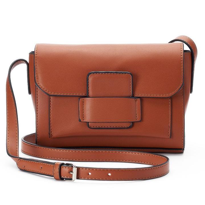 Mondani Allie Flap Crossbody Bag, Women's, Dark Red