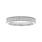 14k Gold 1/4 Carat T.w. Igl Certified Diamond Wedding Ring, Women's, Size: 6, White