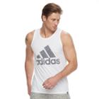 Men's Adidas Logo Tank, Size: Xxl, White