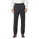 Savane Premium Flex Micro Tic Stretch Dress Pants, Men's, Size: 36x29, Dark Grey