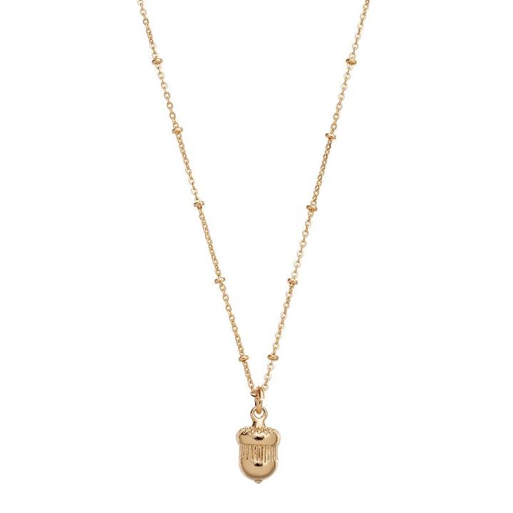 Lc Lauren Conrad Acorn Pendant Necklace, Women's, Gold