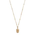 Lc Lauren Conrad Acorn Pendant Necklace, Women's, Gold