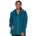 Plus Size Tek Gear&reg; Fleece Full-zip Hoodie, Women's, Size: 1xl, Med Blue
