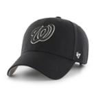 Men's '47 Brand Washington Nationals Mvp Hat, Black