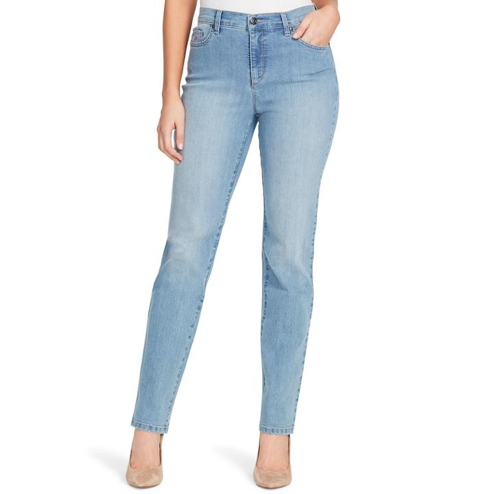Women's Gloria Vanderbilt Amanda Classic Tapered Jeans, Size: 6 Avg/reg, Blue
