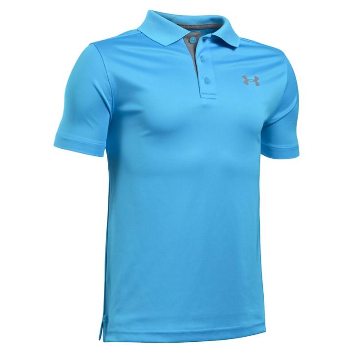 Boys 8-20 Under Armour Performance Polo, Size: Small, Blue