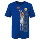 Boys 4-7 Golden State Warriors Pixel Player Tee, Size: L 7, Blue