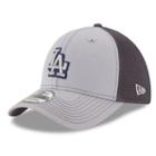 Adult New Era Los Angeles Dodgers 39thirty Grayed Out Neo 2 Flex-fit Cap, Size: S/m, Med Grey
