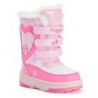 Peppa Pig Toddler Girls' Water-resistant Winter Boots, Girl's, Size: 12, Pink