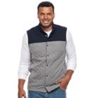 Big & Tall Croft & Barrow&reg; Outdoor Quilted Vest, Men's, Size: 3xl Tall, Med Grey