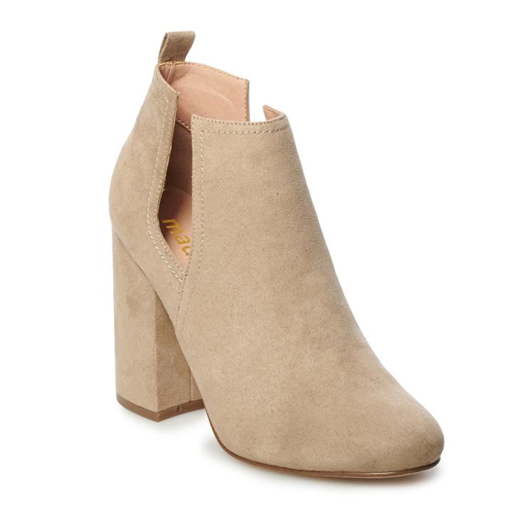 Madden Nyc Nnoelle Women's Ankle Boots, Size: Medium (6.5), Lt Beige