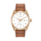 Drive From Citizen Eco-drive Men's Cto Leather Watch - Bm7413-02a, Size: Large, Brown
