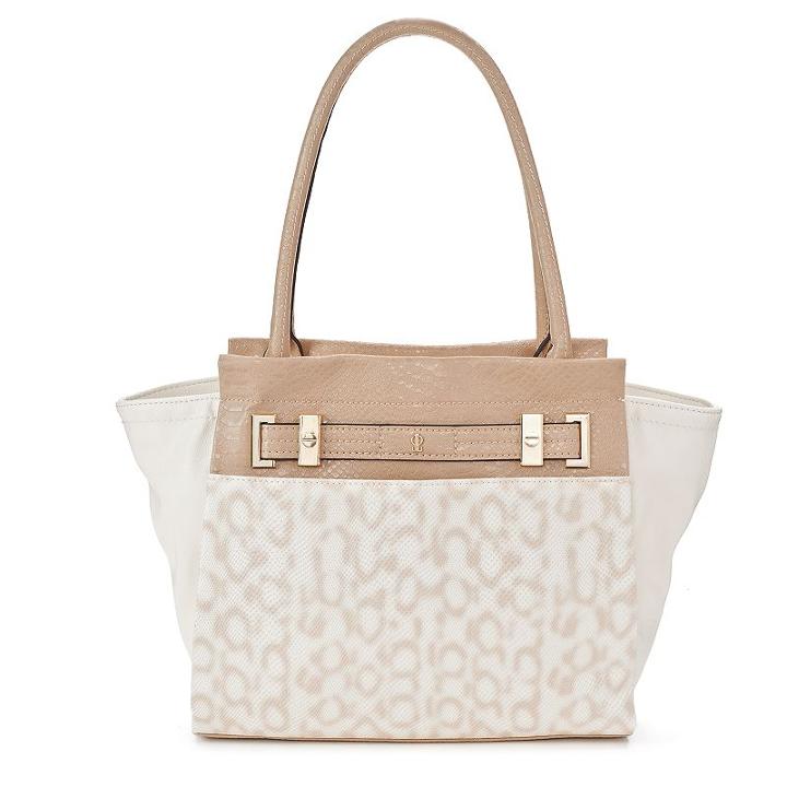 Jennifer Lopez Kylie Tote, Women's, Dark Beige
