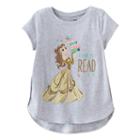 Disney's Tangled Rapunzel Girls 4-10 Glittery Be Brave Graphic Tee By Jumping Beans&reg;, Size: 7, Light Grey