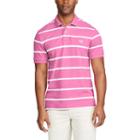 Big & Tall Chaps Classic-fit Striped Polo, Men's, Size: 4xlt, Pink