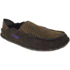 Men's Lsu Tigers Cayman Perforated Moccasin, Size: 12, Brown