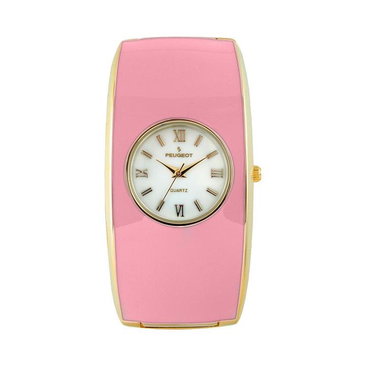 Peugeot Women's Cuff Watch, Pink