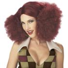 Disco Sensation Costume Wig - Adult, Red