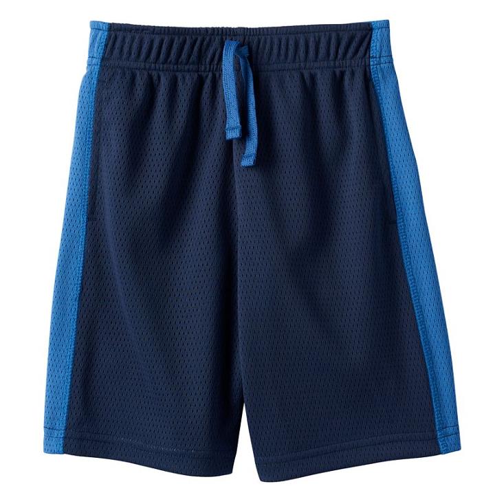 Boys 4-10 Jumping Beans&reg; Side Stripe Performance Shorts, Boy's, Size: 10, Blue