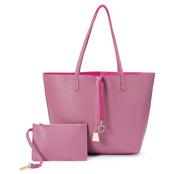 Mellow World Margaret Reversible Tote, Women's, Purple