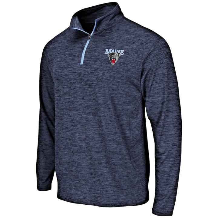 Men's Maine Black Bears Action Pass Pullover, Size: Xl, Med Grey