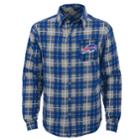 Boys 8-20 Buffalo Bills Sideline Plaid Shirt, Size: Xl 18-20, Blue