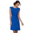 Petite Dana Buchman Twist-front Dress, Women's, Size: S Petite, Blue