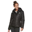 Women's New Balance Puffer Jacket, Size: Large, Black Embossed