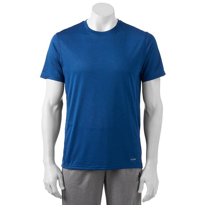 Men's Tek Gear&reg; Crewneck Performance Tee, Size: Xxl, Blue