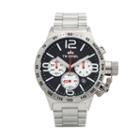 Tw Steel Men's Canteen Stainless Steel Chronograph Watch - Cb4, Grey