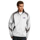 Men's Antigua Lsu Tigers Tempest Desert Dry Xtra-lite Performance Jacket, Size: Xl, White