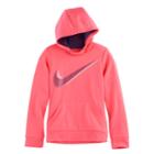 Girls 7-16 Nike Swoosh Therma Fleece Hoodie, Size: Large, Med Red
